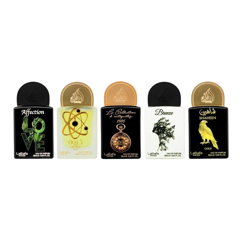 Coffret Mini Collection Lattafa Pride Parfum 5 x 20 ml - Lattafa Pride - photo principale