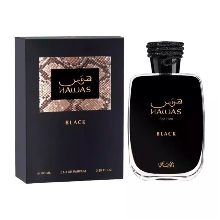 Hawas Black Rasasi Parfum pour homme 100ml - photo 2