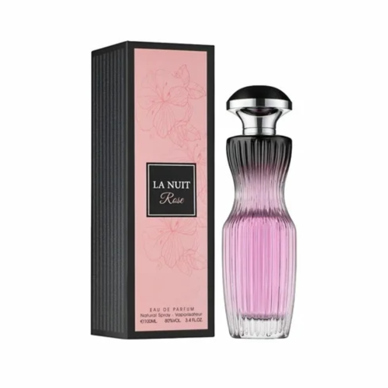 La Nuit Rose Fragrance World Parfum Femme 100ml - photo 2